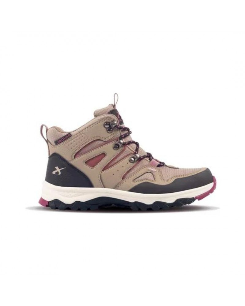 Botas Jaguar Trekking Mujer 3047 Beige-bordo